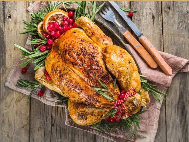 Poulet Rôti au poivre blanc de Penja au four