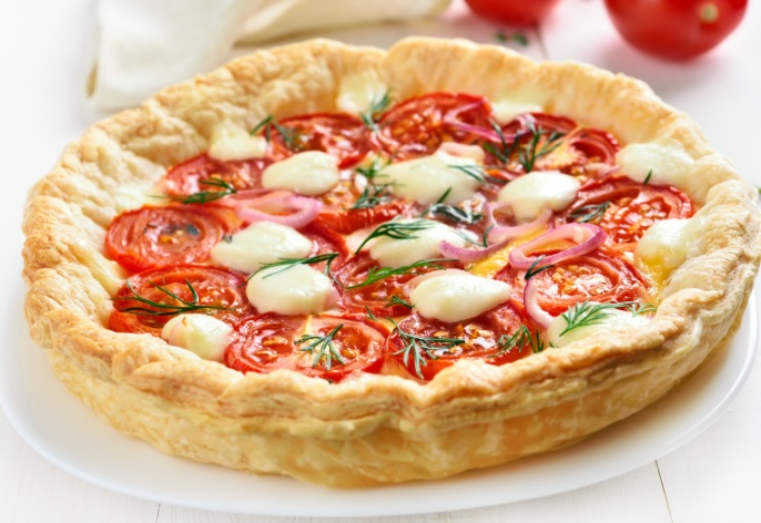 Tarte à la tomate